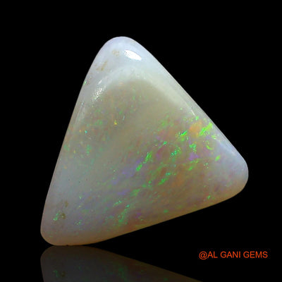 2.00 Cts Natural Australian Fire Opal Loose Gemstone Trillion Cabochon 11x10x2 mm AE-567