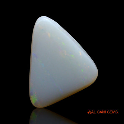 2.00 Cts Natural Australian Fire Opal Loose Gemstone Trillion Cabochon 13x9x3 mm AE-569