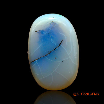 8.00 Cts Unheated Australian Fire Opal Loose Gemstone Oval Cabochon Natural 17x11x6 mm AE-56