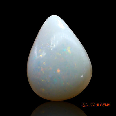 3.00 Cts Natural Australian Fire Opal Pear Cabochon Loose Gemstone For Jewelry 13x9x4 mm AE-571