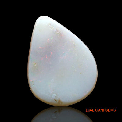 3.00 Cts Natural Australian Fire Opal Pear Cabochon Loose Gemstone For Jewelry 13x9x4 mm AE-571