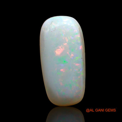 2.00 Cts Natural Australian Fire Opal Loose Gemstone Oval Cabochon 14x7x3 mm AE-572