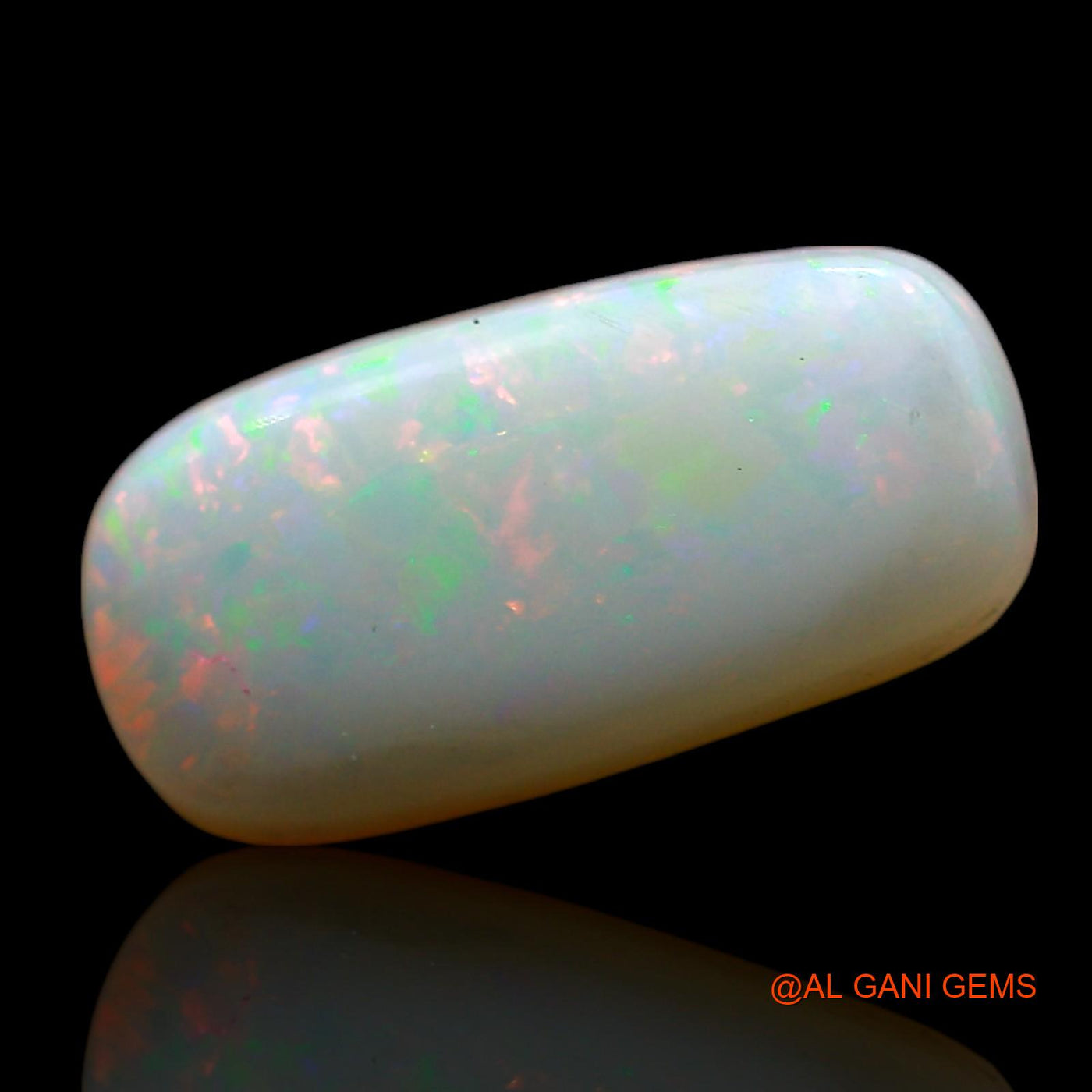 2.00 Cts Natural Australian Fire Opal Loose Gemstone Oval Cabochon 14x7x3 mm AE-572