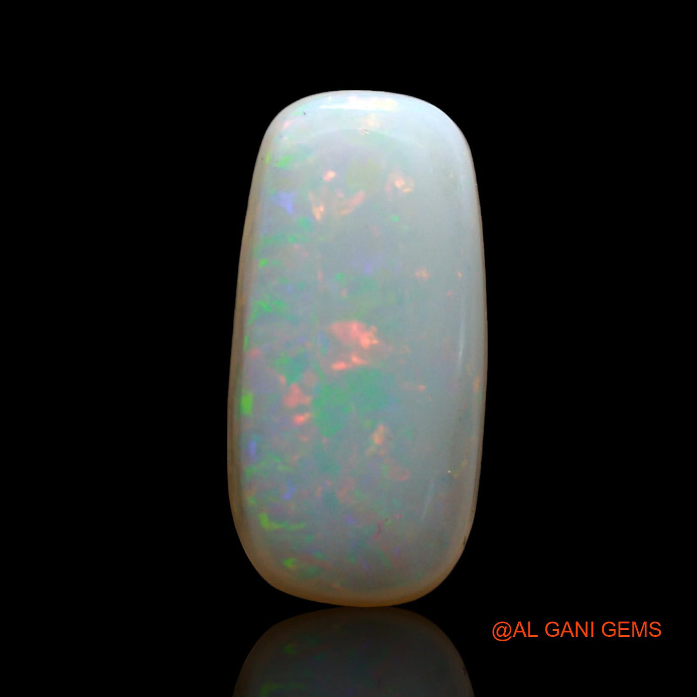 2.00 Cts Natural Australian Fire Opal Loose Gemstone Oval Cabochon 14x7x3 mm AE-572