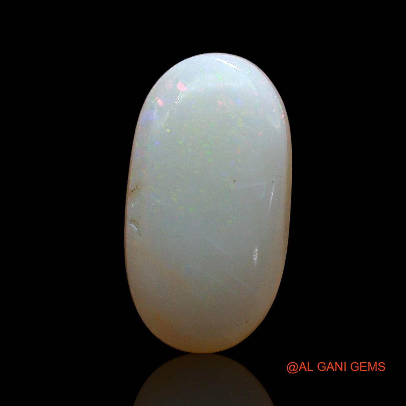 2.00 Cts Natural Australian Fire Opal Oval Cabochon Loose Gemstone For Jewelry 14x7x3 mm AE-573