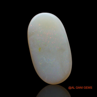 2.00 Cts Natural Australian Fire Opal Oval Cabochon Loose Gemstone For Jewelry 14x7x3 mm AE-573
