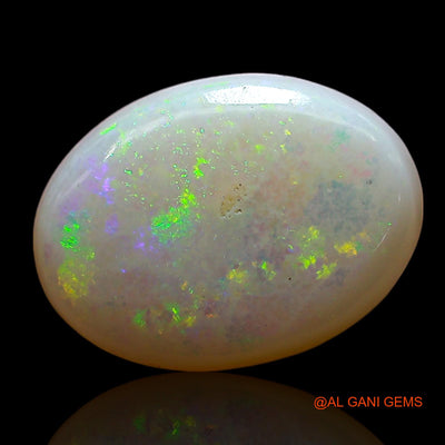 2.00 Cts Unheated Australian Fire Opal Loose Gemstone Oval Cabochon Natural 12x9x2 mm AE-574