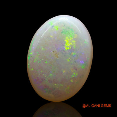 2.00 Cts Unheated Australian Fire Opal Loose Gemstone Oval Cabochon Natural 12x9x2 mm AE-574