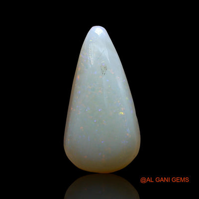 2.00 Cts Natural Australian Fire Opal Loose Gemstone Pear Cabochon 14x7x3 mm AE-578