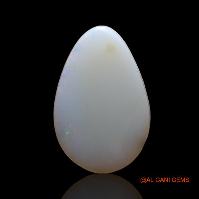 2.00 Cts Natural Australian Fire Opal Pear Cabochon Loose Gemstone For Jewelry 13x9x2 mm AE-579