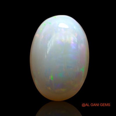 Natural Fire Opal Gemstone 2.00 Cts Loose Oval Cabochon From Australia 12x8x3 mm AE-581