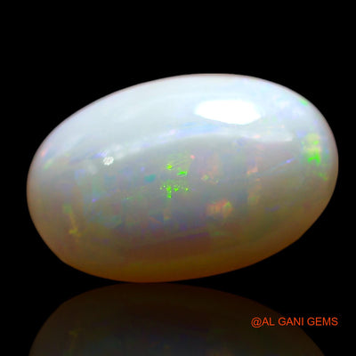 Natural Fire Opal Gemstone 2.00 Cts Loose Oval Cabochon From Australia 12x8x3 mm AE-581