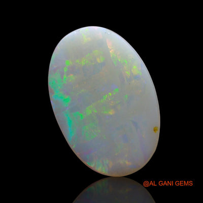 Natural Fire Opal Gemstone 2.00 Cts Loose Oval Cabochon From Australia 12x8x3 mm AE-581
