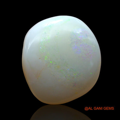 2.00 Cts Natural Australian Fire Opal Oval Cabochon Loose Gemstone For Jewelry 11x10x2 mm AE-583