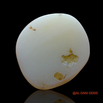 2.00 Cts Natural Australian Fire Opal Oval Cabochon Loose Gemstone For Jewelry 11x10x2 mm AE-583