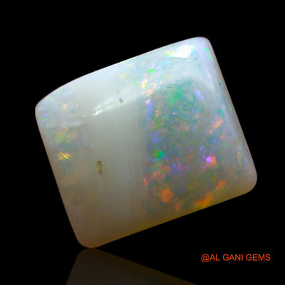 2.00 Cts Natural Australian Fire Opal Loose Gemstone Square Cabochon 9x8x3 mm AE-586
