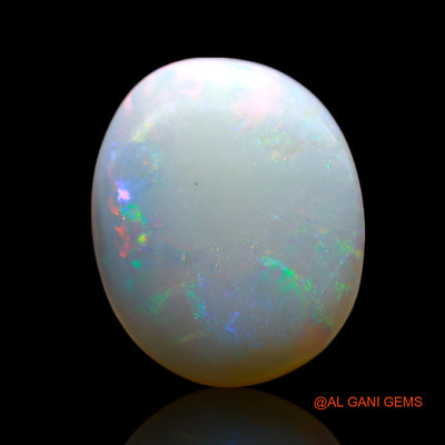 2.00 Cts Natural Australian Fire Opal Loose Gemstone Oval Cabochon 11x9x3 mm AE-587