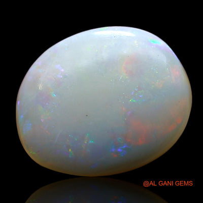 2.00 Cts Natural Australian Fire Opal Loose Gemstone Oval Cabochon 11x9x3 mm AE-587