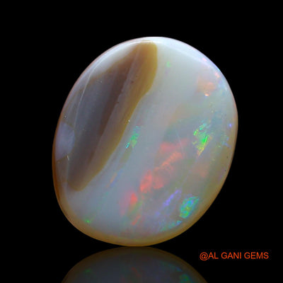 2.00 Cts Natural Australian Fire Opal Loose Gemstone Oval Cabochon 11x9x3 mm AE-587