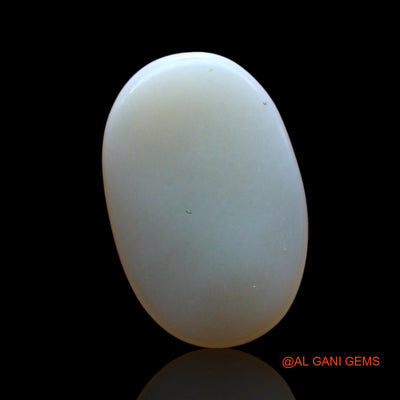 1.00 Cts Unheated Australian Fire Opal Loose Gemstone Oval Cabochon Natural 12x8x2 mm AE-589