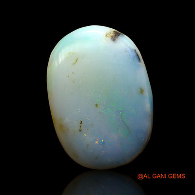 6.00 Cts Unheated Australian Fire Opal Loose Gemstone Oval Cabochon Natural 17x12x4 mm AE-58