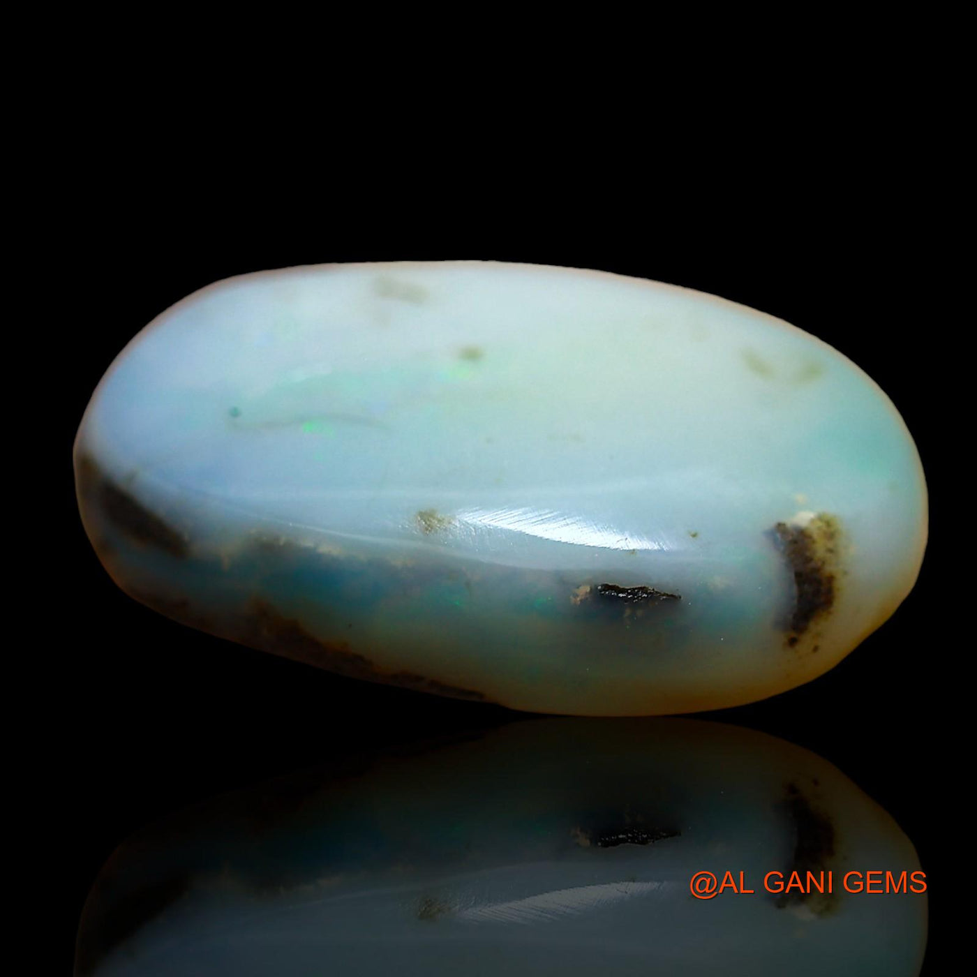 6.00 Cts Unheated Australian Fire Opal Loose Gemstone Oval Cabochon Natural 17x12x4 mm AE-58