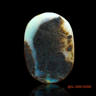 6.00 Cts Unheated Australian Fire Opal Loose Gemstone Oval Cabochon Natural 17x12x4 mm AE-58
