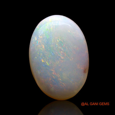 1.00 Cts Natural Australian Fire Opal Loose Gemstone Oval Cabochon 12x8x3 mm AE-590