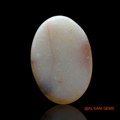 1.00 Cts Natural Australian Fire Opal Loose Gemstone Oval Cabochon 12x8x3 mm AE-590