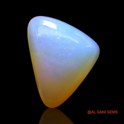 2.00 Cts Unheated Australian Fire Opal Loose Gemstone Trillion Cabochon Natural 12x9x4 mm AE-591