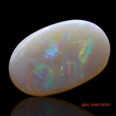 2.00 Cts Natural Australian Fire Opal Loose Gemstone Oval Cabochon 11x7x3 mm AE-593