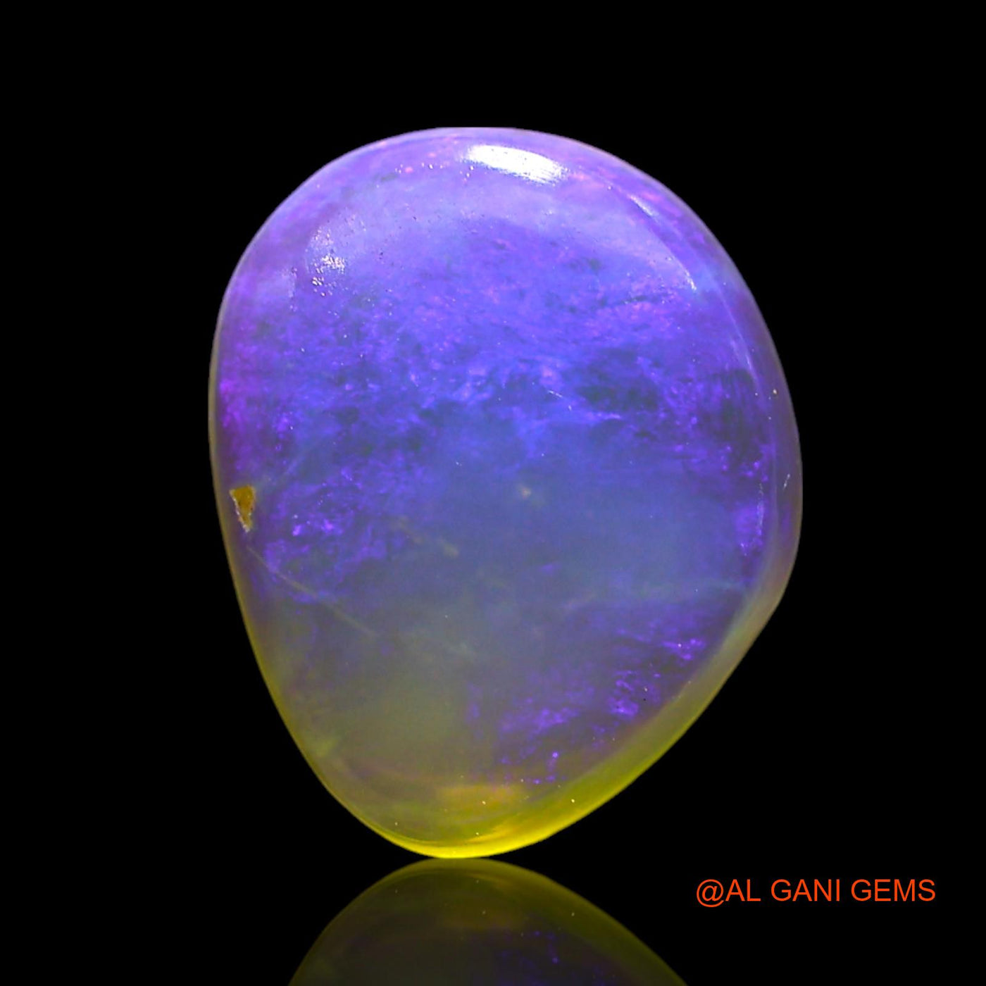 2.00 Cts Natural Australian Fire Opal Loose Gemstone Fancy Cabochon 10x8x3 mm AE-594