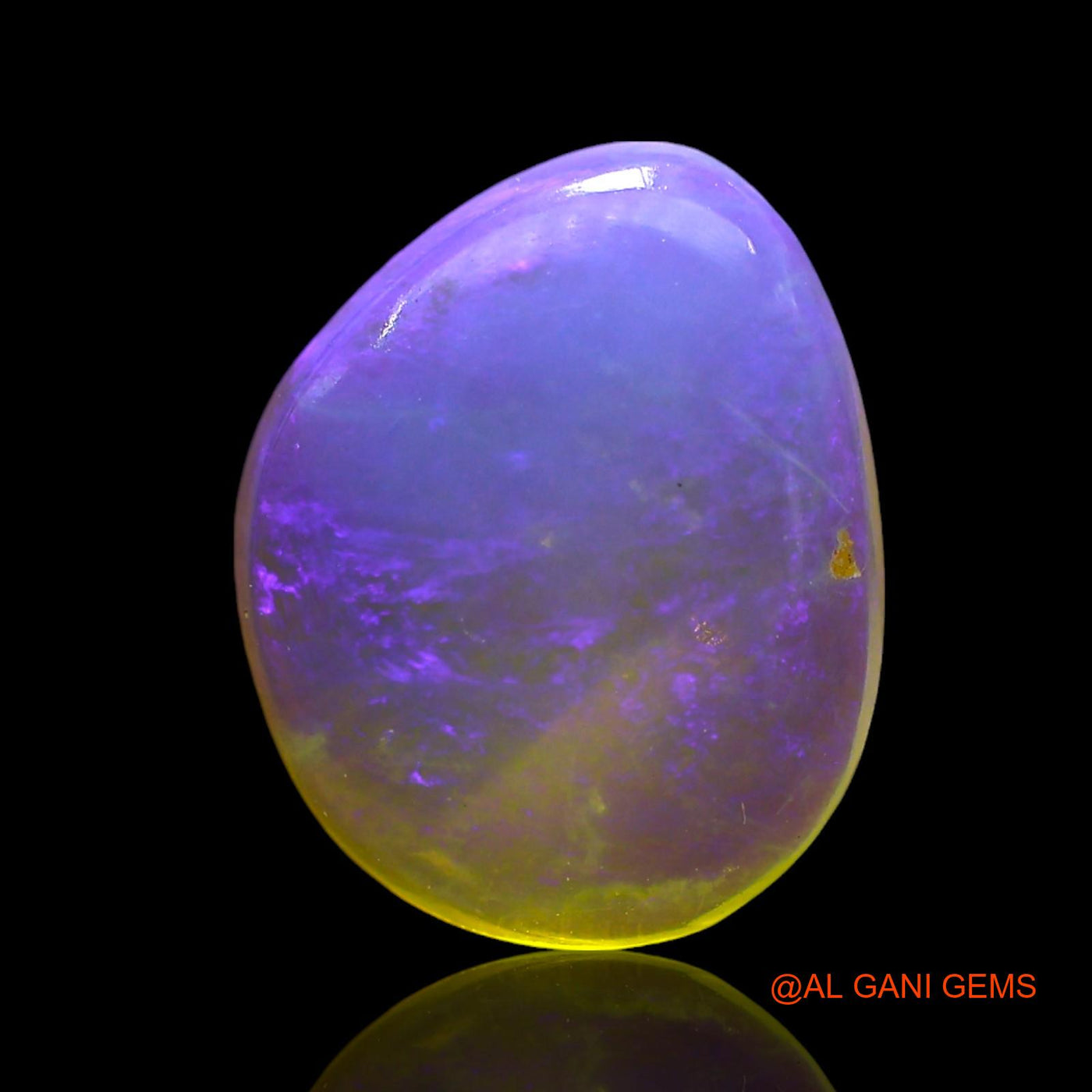 2.00 Cts Natural Australian Fire Opal Loose Gemstone Fancy Cabochon 10x8x3 mm AE-594