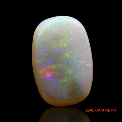 1.00 Cts Natural Australian Fire Opal Loose Gemstone Oval Cabochon 11x7x2 mm AE-595