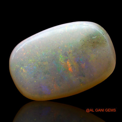 1.00 Cts Natural Australian Fire Opal Loose Gemstone Oval Cabochon 11x7x2 mm AE-595