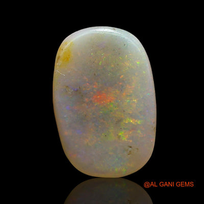 1.00 Cts Natural Australian Fire Opal Loose Gemstone Oval Cabochon 11x7x2 mm AE-595