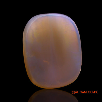 9.00 Cts Natural Australian Fire Opal Loose Gemstone Oval Cabochon 16x13x5 mm AE-59
