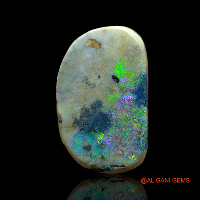 13.00 Cts Natural Australian Fire Opal Loose Gemstone Fancy Cabochon 24x15x5 mm AE-5