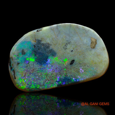 13.00 Cts Natural Australian Fire Opal Loose Gemstone Fancy Cabochon 24x15x5 mm AE-5