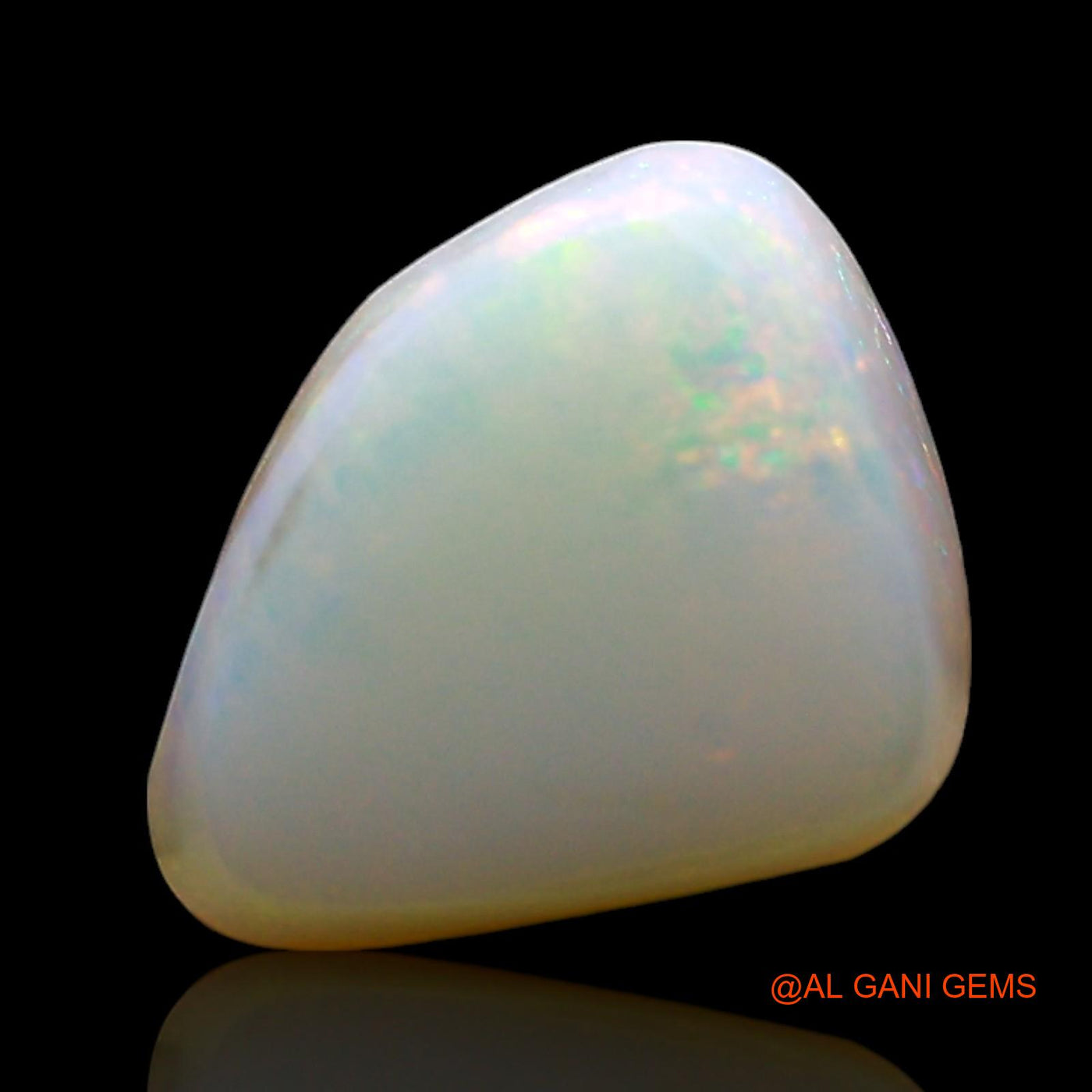 2.00 Cts Natural Australian Fire Opal Loose Gemstone Fancy Cabochon 10x8x4 mm AE-600