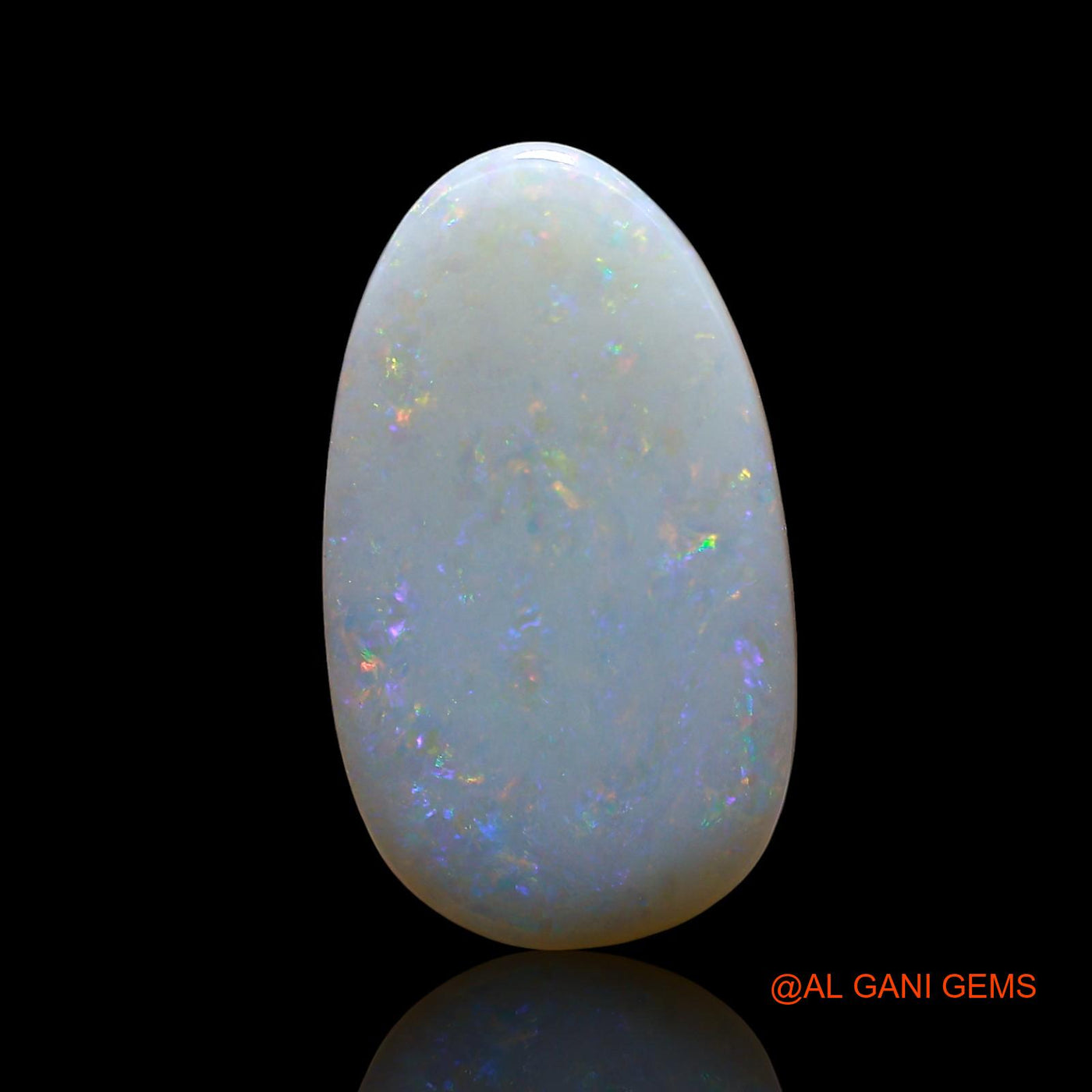 7.00 Cts Natural Australian Fire Opal Oval Cabochon Loose Gemstone For Jewelry 19x11x4 mm AE-605