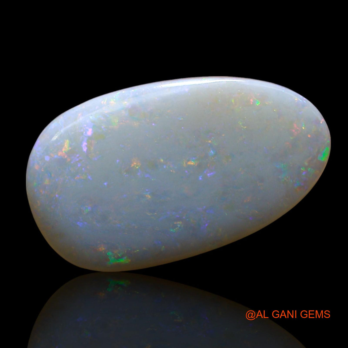 7.00 Cts Natural Australian Fire Opal Oval Cabochon Loose Gemstone For Jewelry 19x11x4 mm AE-605