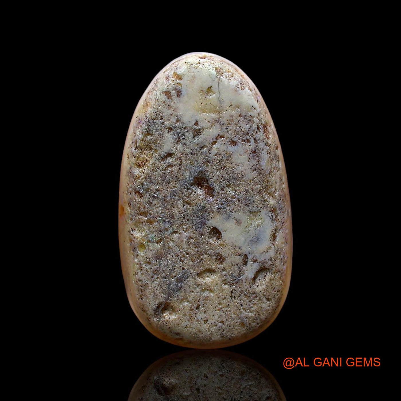 7.00 Cts Natural Australian Fire Opal Oval Cabochon Loose Gemstone For Jewelry 19x11x4 mm AE-605