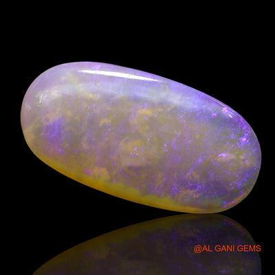 5.00 Cts Natural Australian Fire Opal Oval Cabochon Loose Gemstone For Jewelry 21x11x3 mm AE-606