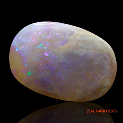 6.00 Cts Natural Australian Fire Opal Loose Gemstone Oval Cabochon 19x13x4 mm AE-607