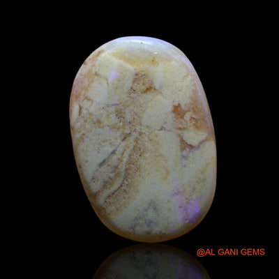 6.00 Cts Natural Australian Fire Opal Loose Gemstone Oval Cabochon 19x13x4 mm AE-607