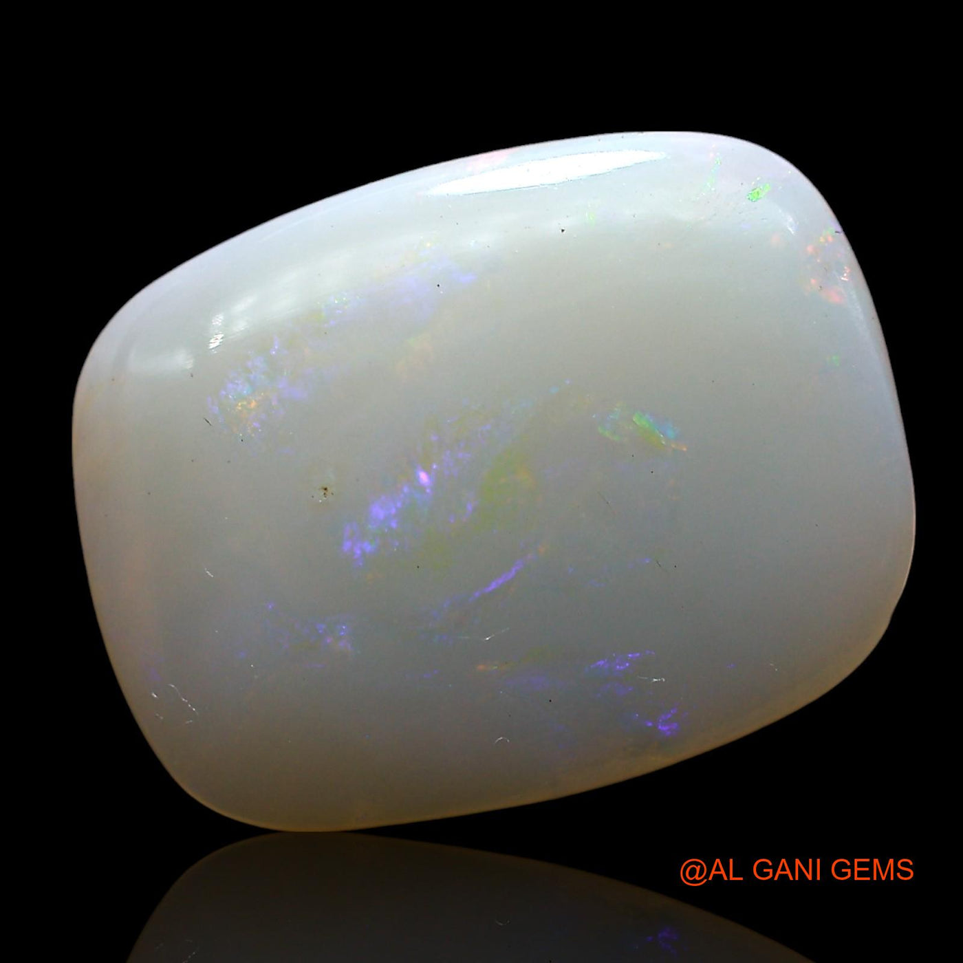 5.00 Cts Natural Australian Fire Opal Loose Gemstone Oval Cabochon 17x13x3 mm AE-609