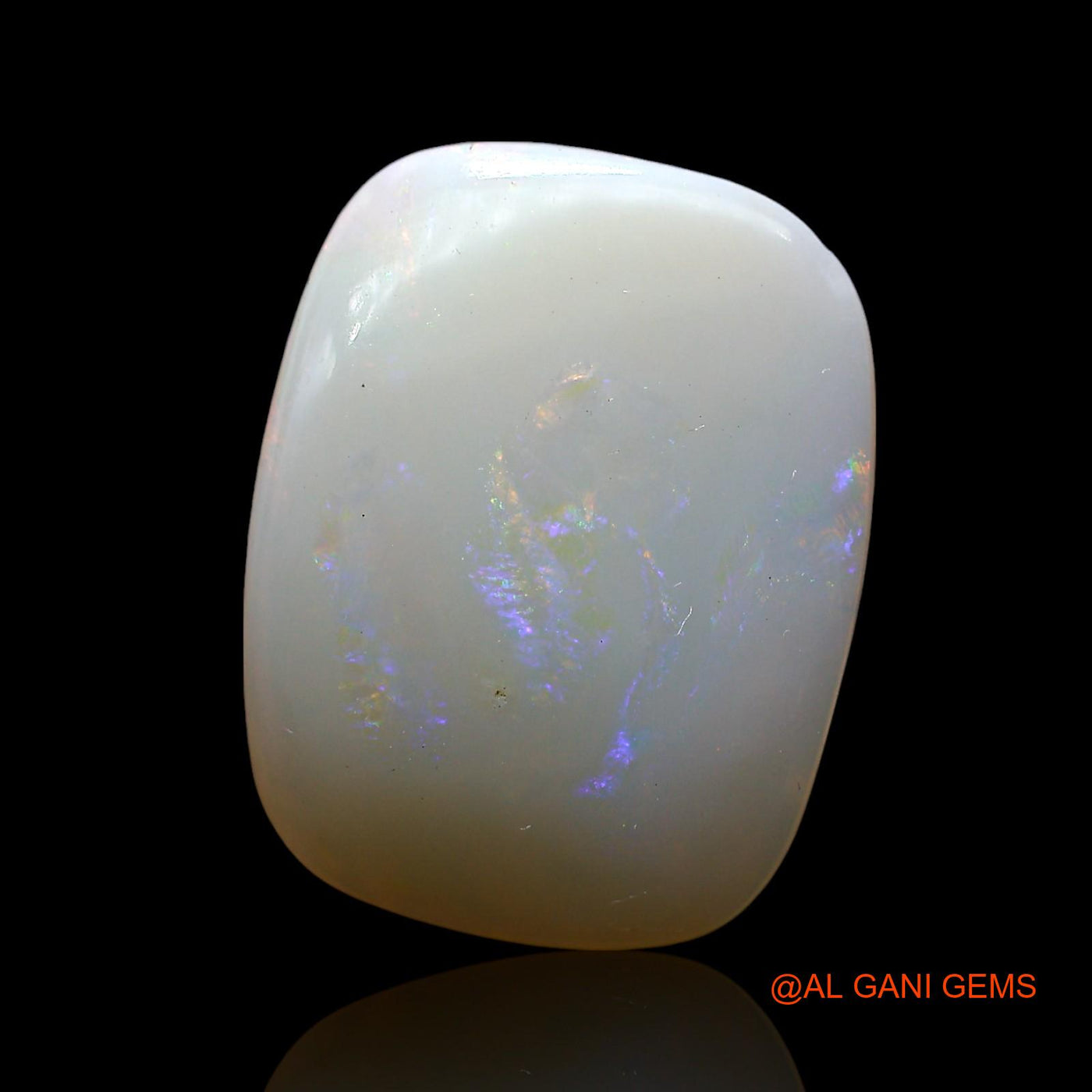 5.00 Cts Natural Australian Fire Opal Loose Gemstone Oval Cabochon 17x13x3 mm AE-609