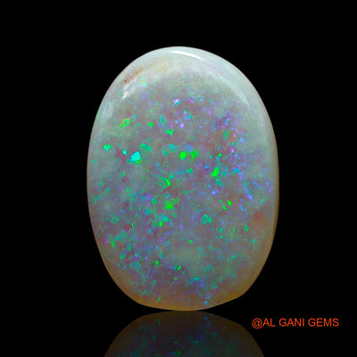 8.00 Cts Natural Australian Fire Opal Loose Gemstone Oval Cabochon 17x13x4 mm AE-611
