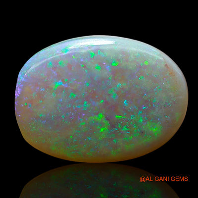 8.00 Cts Natural Australian Fire Opal Loose Gemstone Oval Cabochon 17x13x4 mm AE-611